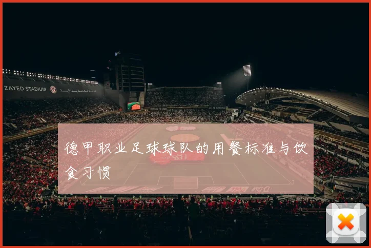 德甲职业足球球队的用餐标准与饮食习惯